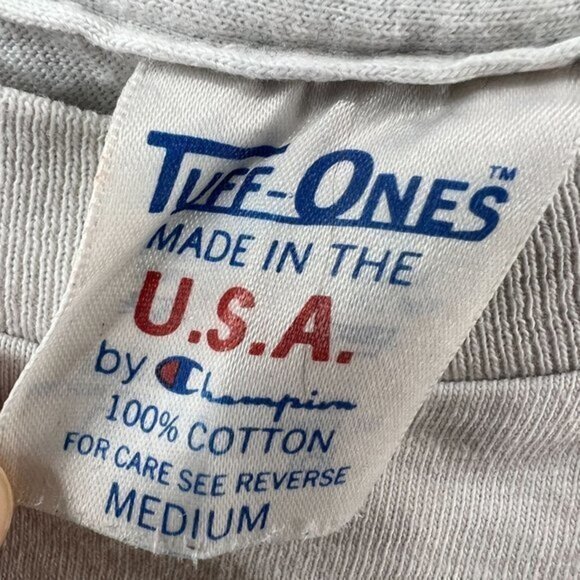 Vintage 1988 Winter Games Shirt Calgary Alberta Tuff Ones Champion Single Stitch - Picture 4 of 9